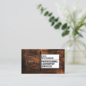 Vormvak voor kunsthout visitekaartje (Staand voorkant)