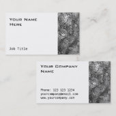 Vormzwart visitekaartje zijde wit (Voorkant / Achterkant)