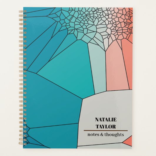 Voronoi Visions: een Gradient Glass Design Planner (Voorkant)