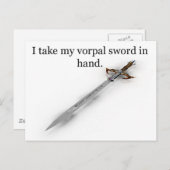 Vorpal Briefkaart (Voorkant / Achterkant)