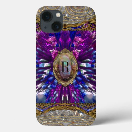 Vorpuff Monogram Case-Mate iPhone Case (Achterkant)