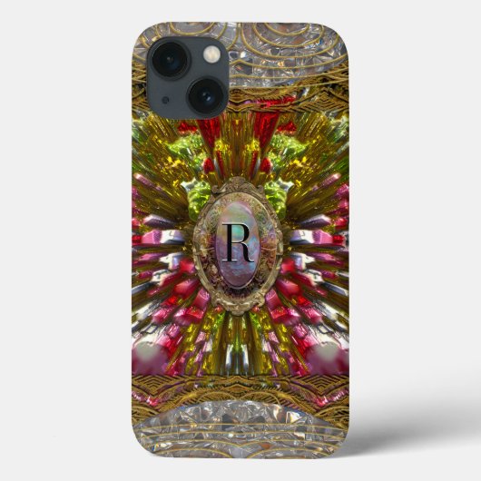 Vorpuff Monogram Case-Mate iPhone Case (Achterkant)