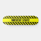 Vorsicht Stufe Skateboard (Horizontaal)