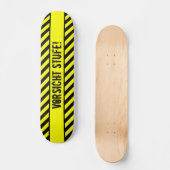 Vorsicht Stufe Skateboard (Voorkant)