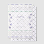Vorst Elf Ugely Sweater Kerstfeest Vellum Uitnodigingen (Offset (Uitnodiging))
