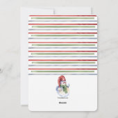 Vorst Foto Kerstkaart (Achterkant)