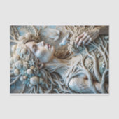 Vorst Nimf Ethische Winter Godin Decoupage Tissuepapier (Voorkant)