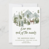 Vorst Onze Nieuwe Hals Van De Bossen Verhuisuitnod Kaart (Voorkant)