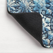 ❄️✨ Vorst Sierbureau Esthetiek 🧊🌿 Muismat (Hoek)