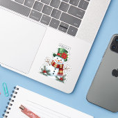 VORST STICKER (Laptop met iPhone)