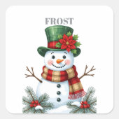 VORST VIERKANTE STICKER (Voorkant)