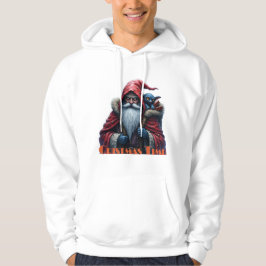 Vorstbeet Santa & zijn ondeugende elf. Hoodie