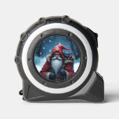 Vorstbeet Santa & zijn ondeugende elf. Rolmaat (Voorkant)