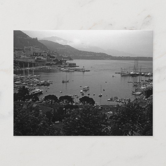 Vorstendom Monaco De haven Briefkaart (Voorkant)