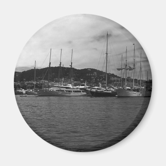 Vorstendom Monaco De haven Magneet (Voorkant)