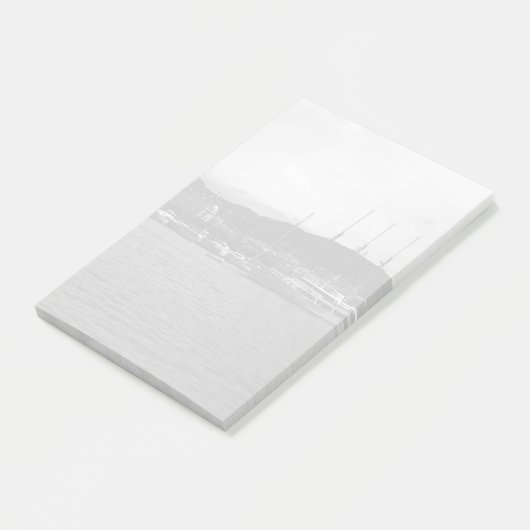  Vorstendom Monaco De haven van 1970 Post-it® Notes (Schuin)