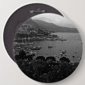 Vorstendom Monaco De haven van 1970 Ronde Button 6,0 Cm (Voorkant /achterkant)