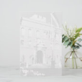 Vorstendom Monaco princely palace 1970 Briefpapier (Staand voorkant)