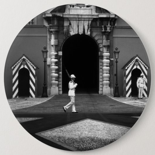  Vorstendom Monaco princely palace 1970 Ronde Button 6,0 Cm (Voorkant)