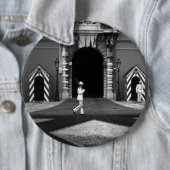  Vorstendom Monaco princely palace 1970 Ronde Button 6,0 Cm (In situ)