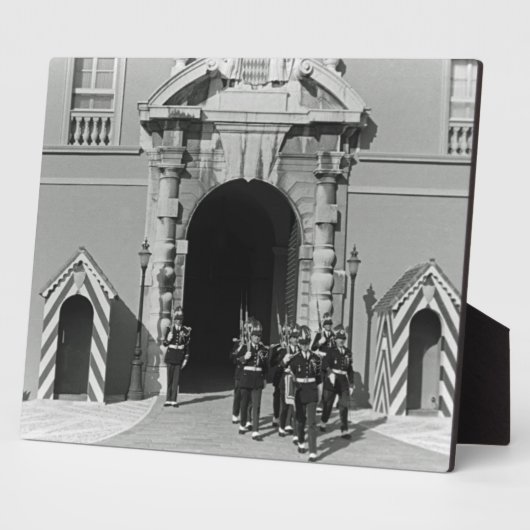 Vorstendom Monaco — princely paleis Fotoplaat (Zijkant)