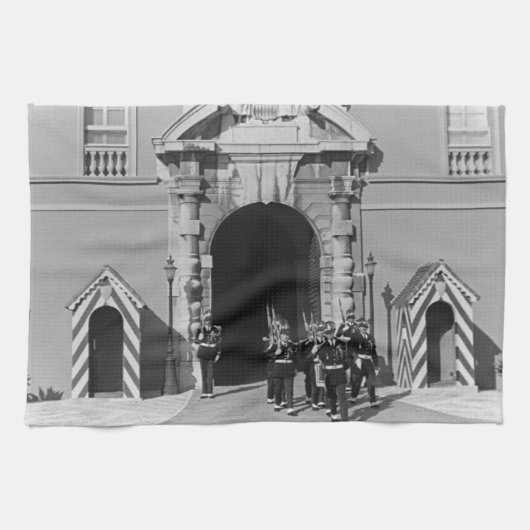 Vorstendom Monaco — princely paleis Theedoek (Horizontaal)