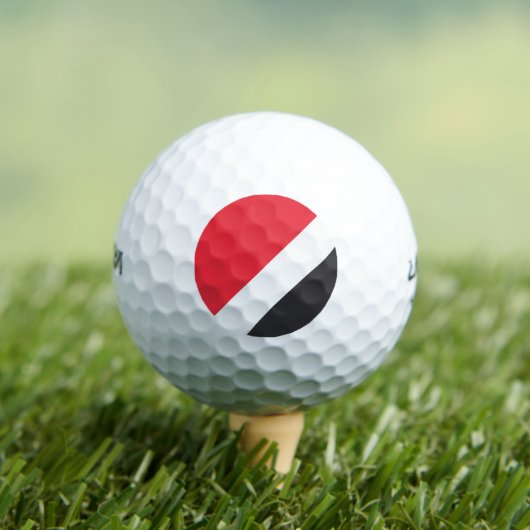 Vorstendom Sealand Flag Golfballen (Insitu Shirt)