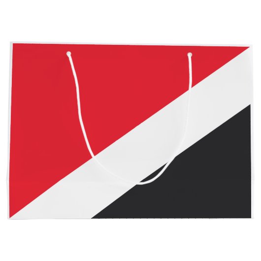 Vorstendom Sealand Flag Groot Cadeauzakje (Achterkant)