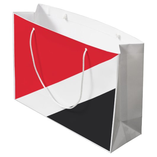 Vorstendom Sealand Flag Groot Cadeauzakje (Achterkant Gekanteld)