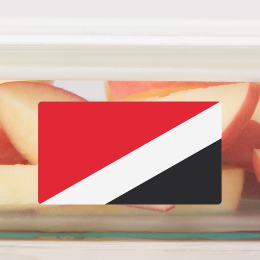 Vorstendom Sealand Flag Labels (Aangebracht)