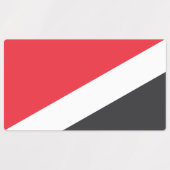 Vorstendom Sealand Flag Labels (Design 1)