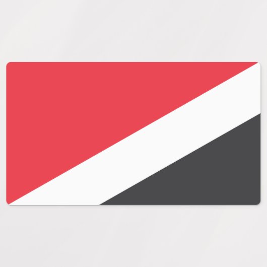 Vorstendom Sealand Flag Labels (Design 1)
