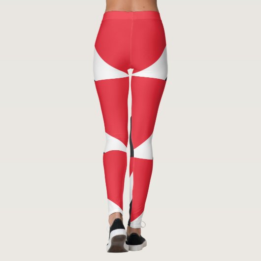 Vorstendom Sealand Flag Leggings (Achterkant)