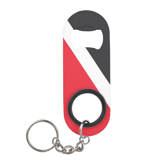 Vorstendom Sealand Flag Mini Flessenopener (Voorkant)