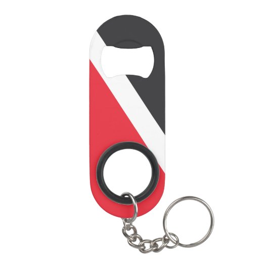 Vorstendom Sealand Flag Mini Flessenopener (Achterkant)