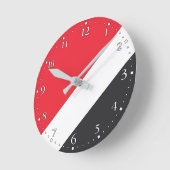 Vorstendom Sealand Flag Ronde Klok (Hoek)