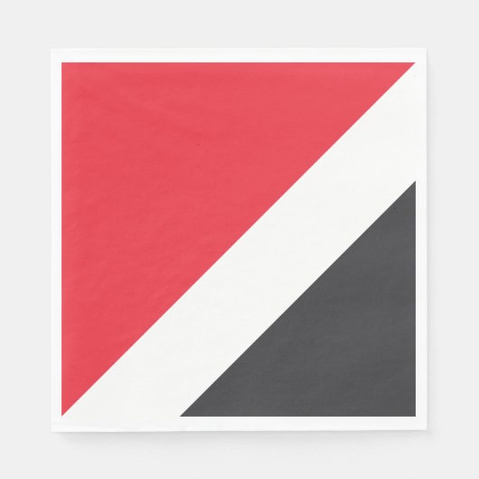 Vorstendom Sealand Flag Servet (Voorkant)