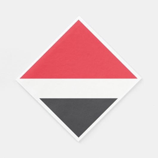 Vorstendom Sealand Flag Servet (Hoek)