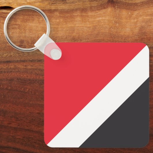 Vorstendom Sealand Flag Sleutelhanger (Voorkant)