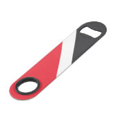 Vorstendom Sealand Flag Speed Flessenopener (Achterkant Gekanteld)