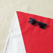 Vorstendom Sealand Flag Strandlaken (In situ)