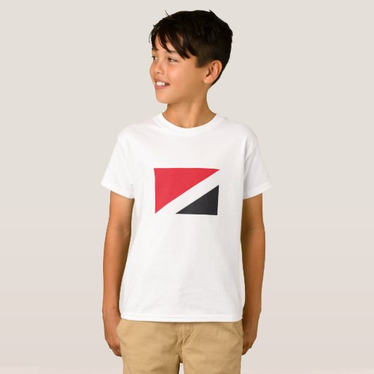 Vorstendom Sealand Flag T-shirt (Voorkant volledig)