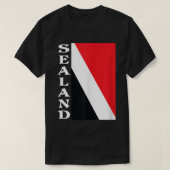 Vorstendom Sealand Flag T-shirt (Design voorkant)