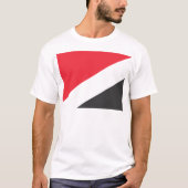 Vorstendom Sealand flag T-shirt (Voorkant)