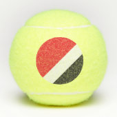 Vorstendom Sealand Flag Tennisballen (Voorkant)