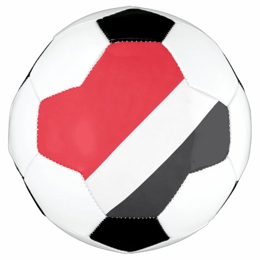Vorstendom Sealand Flag Voetbal (Voorkant)