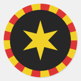 Vorstendom Vindheim Populace Badge Ronde Sticker