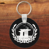 vorstendom zegel - en zeehondenkrest sleutelhanger (Voorkant)