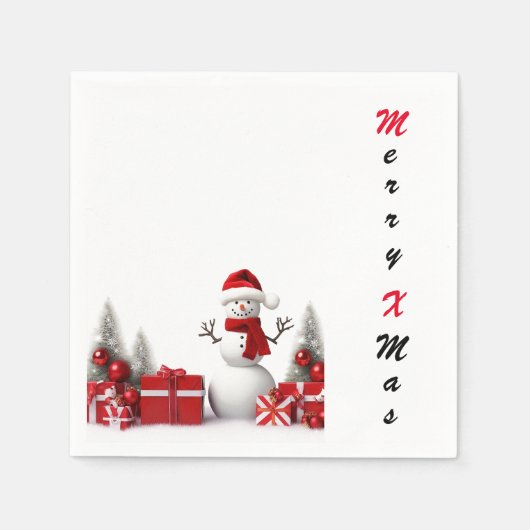 ❄️ Vorstfeest-servetjes ❄️ Servet (Voorkant)