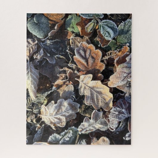 Vorstige bladeren legpuzzel (Verticaal)